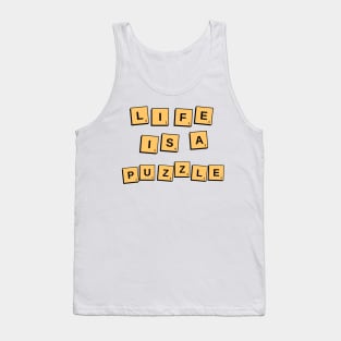 Life is a puzzle Tank Top